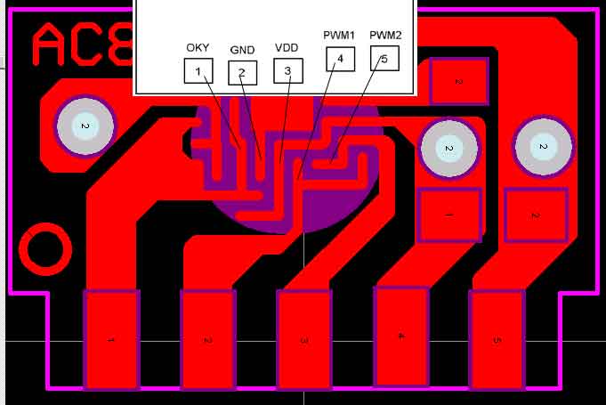 COB綁定圖紙,常規(guī)音樂芯片語(yǔ)音COB